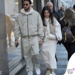 Hakan Calhanoglu e Sinem Gundogdu fanno shopping Milano