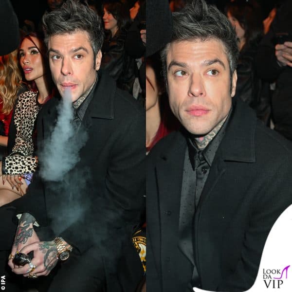 Da Versace Fedez fuma