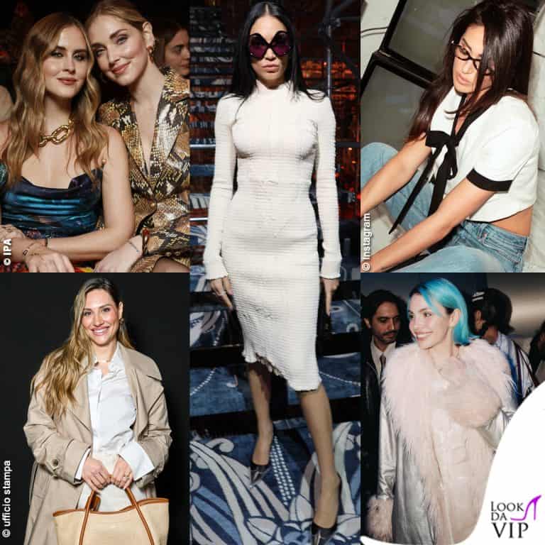 le vip alla Milano Fashion Week fall winter 2025 2026