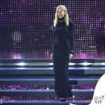 I look di Alessia Marcuzzi, co-conduttrice della serata finale di Sanremo 2025