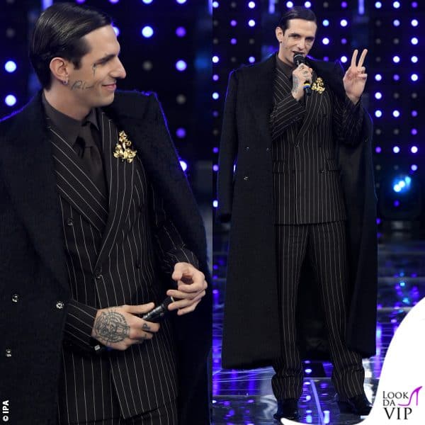 Achille Lauro indosserà look Dolce&Gabbana dal mood retrò