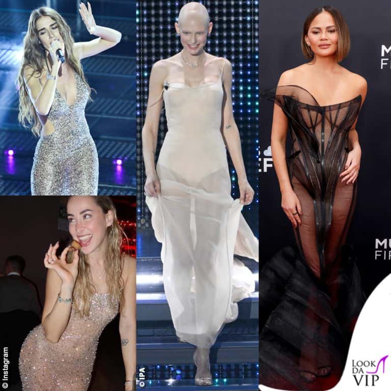 trend sheer: le star vanno pazze per gli abiti trasparenti