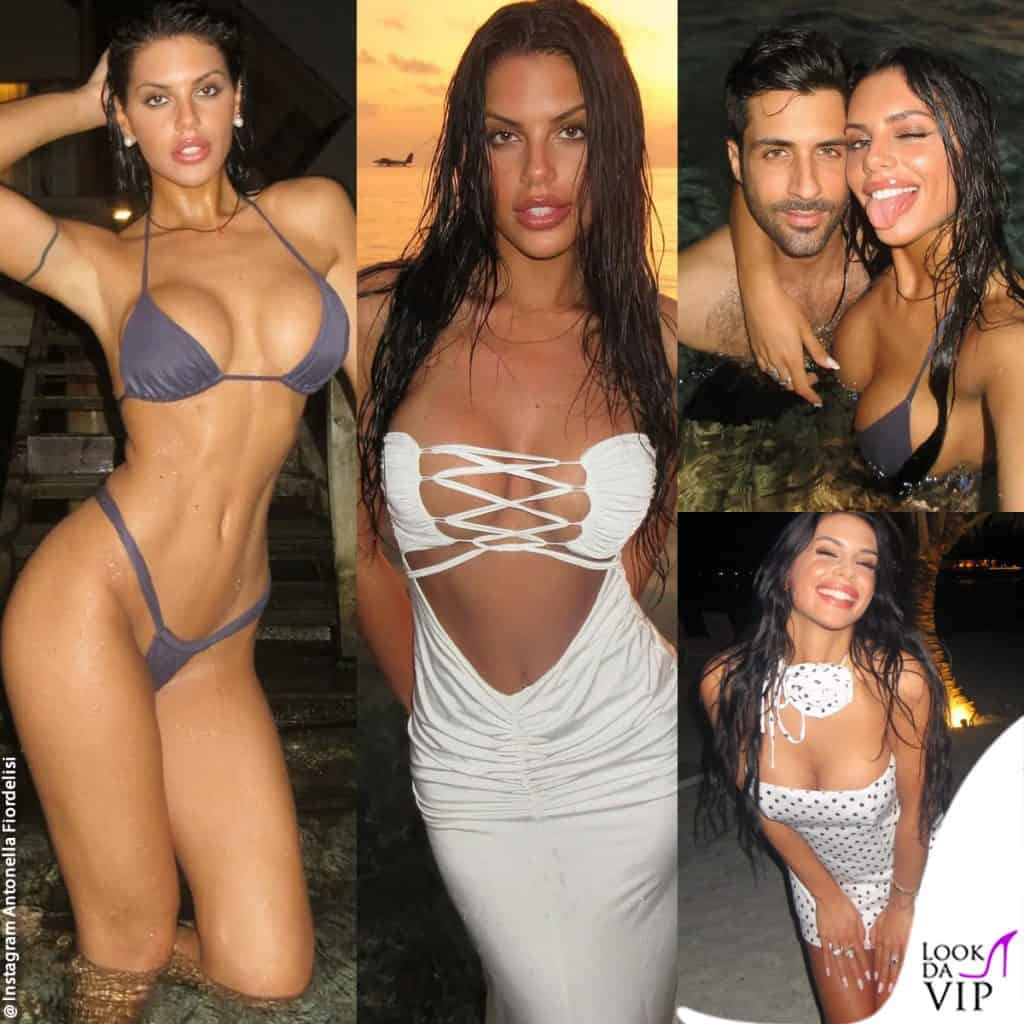 I look di Antonella Fiordelisi per la vacanza alle Maldive con Giulia Fratini
