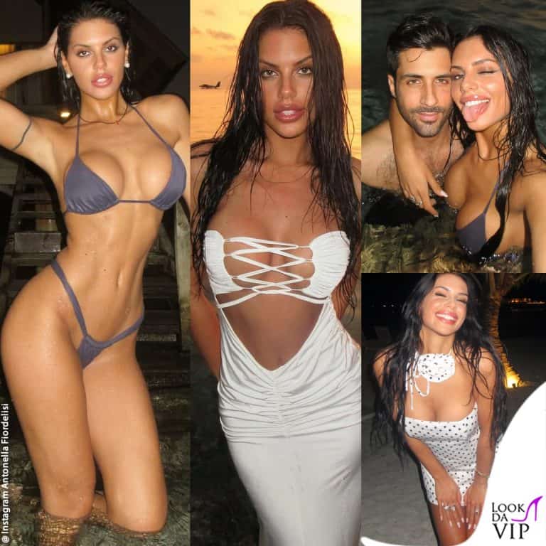 I look di Antonella Fiordelisi per la vacanza alle Maldive con Giulia Fratini