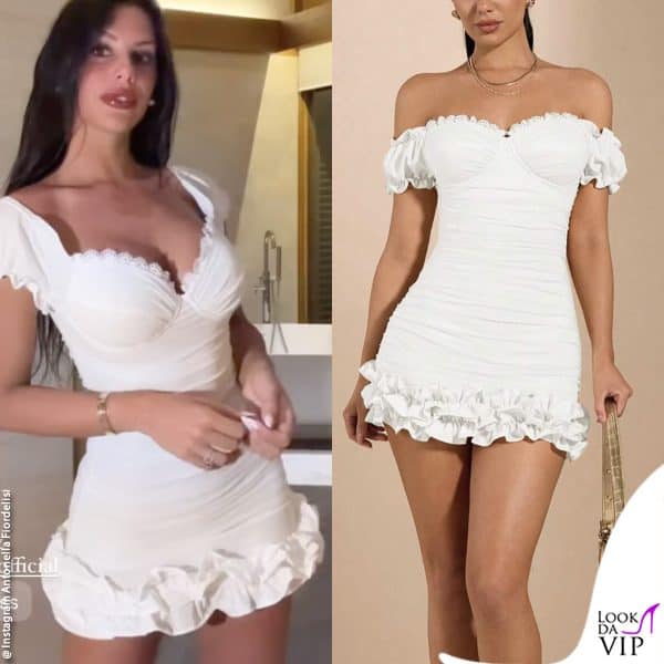 il minidress frou frou è Shein 