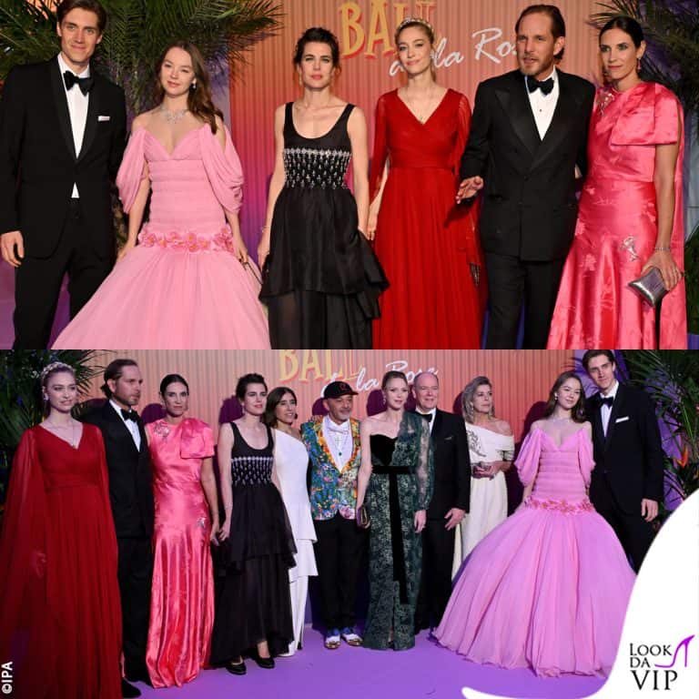 monaco, i look delle reali al ballo della rosa 2025