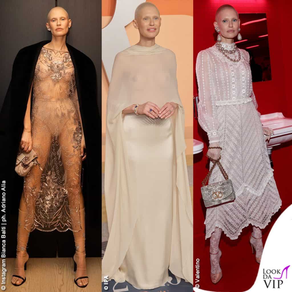 Bianca Balti dopo Sanremo MFW Oscar e PFW (con i nude look)