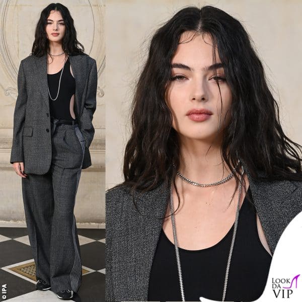 Deva Cassel a Parigi per la sfilata Dior Haute Couture 