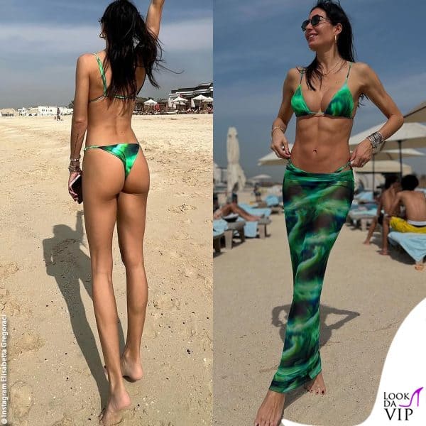 Elisabetta Gregoraci a Dubai 