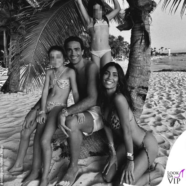 Federica Nargi e Alessandro Matri a Santo Domingo con le figlie 