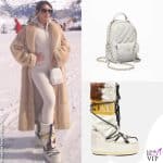I look di Georgina Rodriguez in vacanza a Courchevel