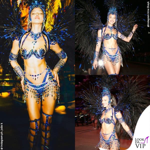 alla sfilata di apertura dell'edizione 2025 del Carnevale di Rio 
