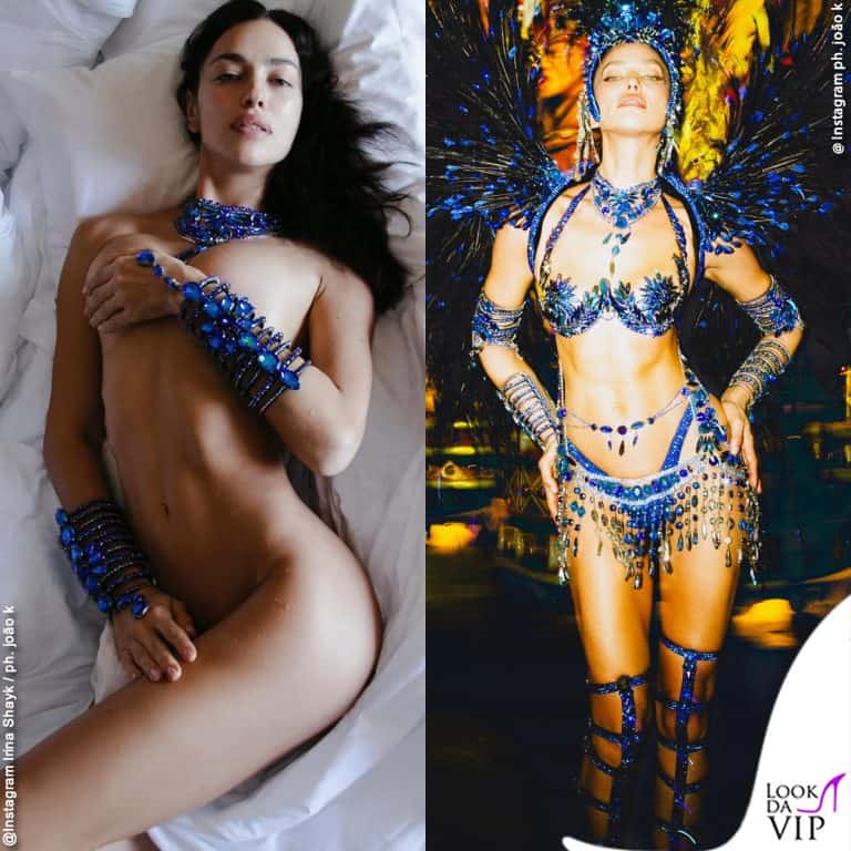 Irina Shayk al Carnevale di Rio