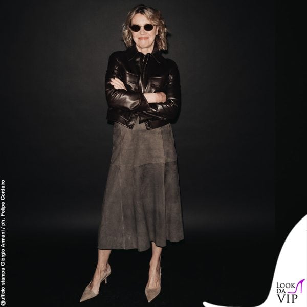 Margherita Buy da Giorgio Armani 