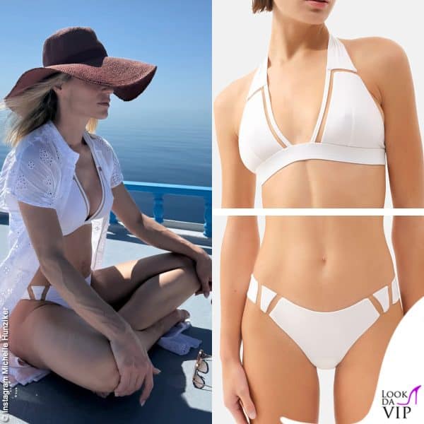Michelle in bianco è chic (bikini Exilia) 