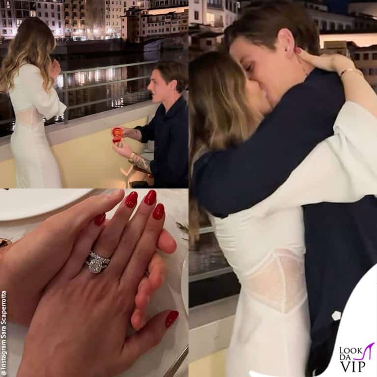 la proposta di matrimonio di Nicolò Zaniolo a Sara Scaperrotta