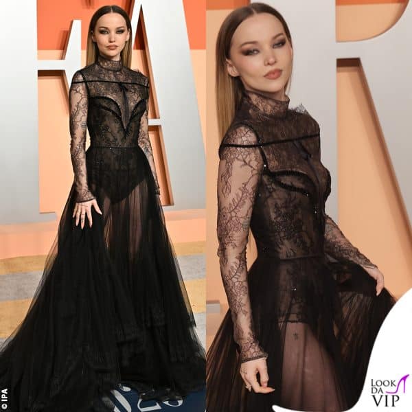 pizzi neri Georges Hobeika per Dove Cameron 