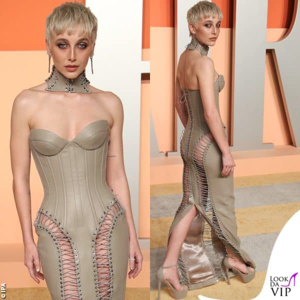 Emma Chamberlain in Jean Paul Gaultier by Ludovic de Saint Sernin 