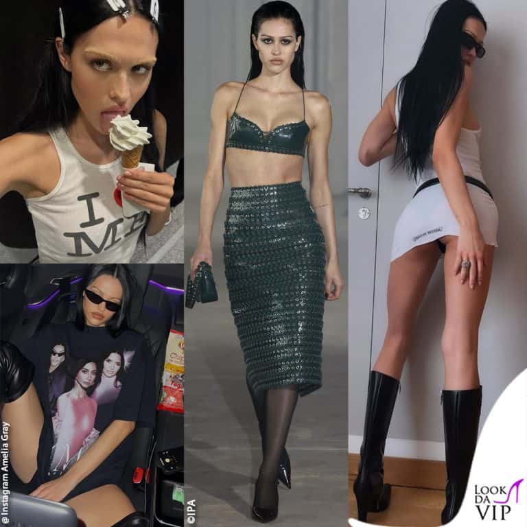 Amelia Gray, la top model e icona di stile
