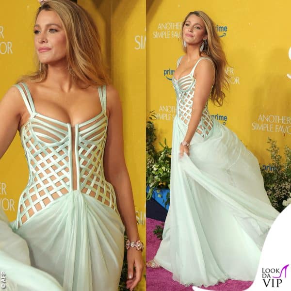 Blake Lively nell'abito Tamara Ralph Couture 