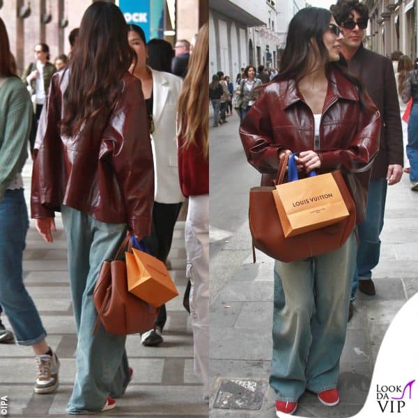 outfit comodo ma cool per Giulia Salemi 