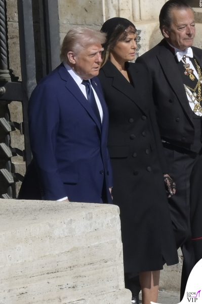 Funeral Pope Francisco in Vaticano CityPictured: donald trump,melania trumpRef: BLU_S8294707 260425 NON-EXCLUSIVEPicture by: Anna Maria Tinghino / SplashNews.comSplash News and PicturesUSA: 310-525-5808 UK: 020 8126 1009eamteam@shutterstock.comWorld Rights