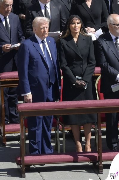 Royals and world leaders and the faithful attend Pope Francis funeral mass at St. Peter's Basilica in Saint Peter's SquareFeaturing: Donald Trump, Melania TrumpWhere: Vatican City, Holy SeeWhen: 26 Apr 2025Credit: Anna Maria Tinghino/Future Image/INSTARimages**NOT FOR PUBLICATION IN GERMANY**