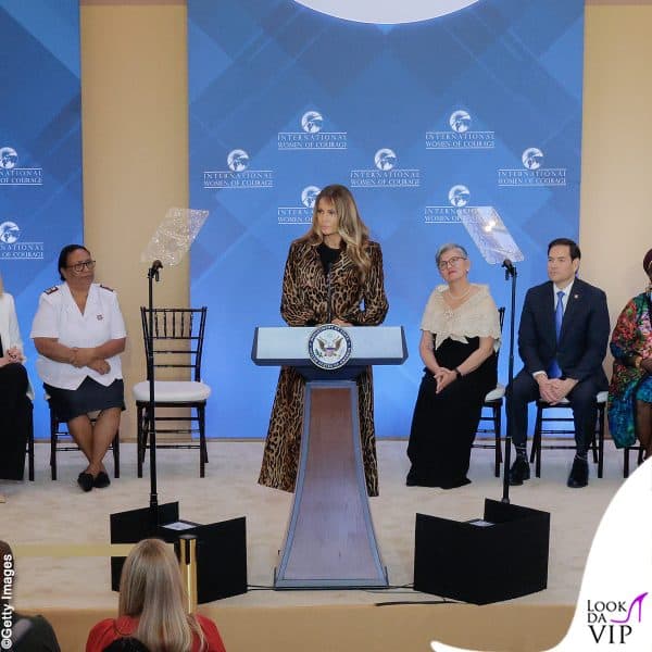 Melania Trump all’International Women of Courage Award