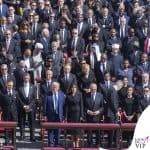 Melania Trump funerali Papa Francesco cappotto Dolce Gabbana Donald Trump 