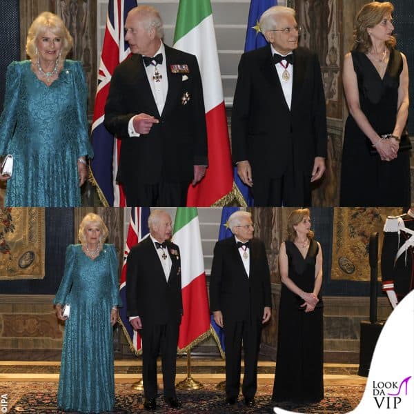 i reali con Sergio e Laura Mattarella 