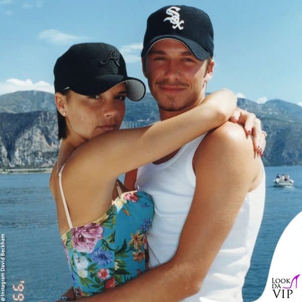 David e Victoria a Portofino negli anni Novanta 