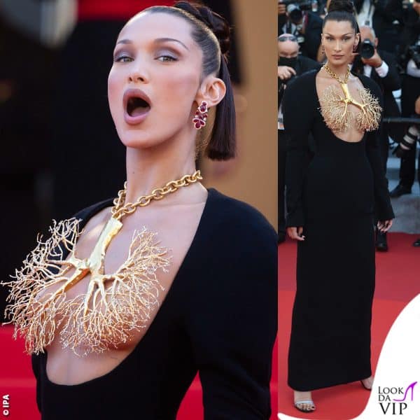 Cannes 2021: Bella Hadid in Schiaparelli