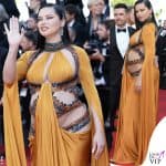 Cannes 2022 9 serata Adriana Lima abito Nicolas Jebran gioielli Boucheron 2