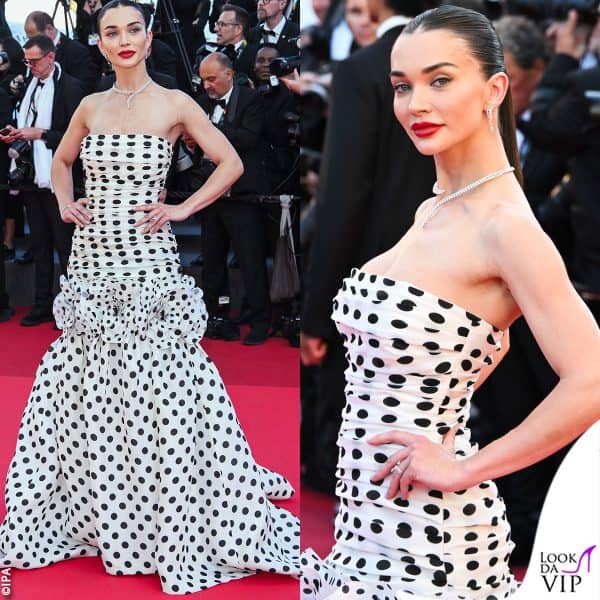 Amy Jackson in Carolina Herrera 