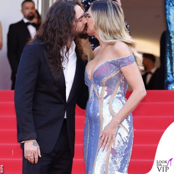 il bacio tra Heidi Klum e Tom Kaulitz 