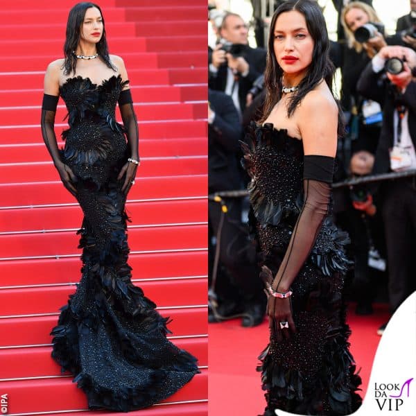 abito Elie Saab per Irina Shayk 