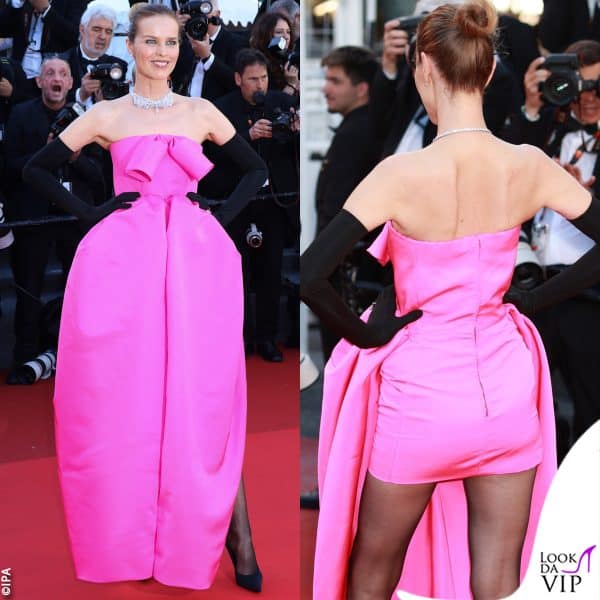 abito Balenciaga per Eva Herzigova 