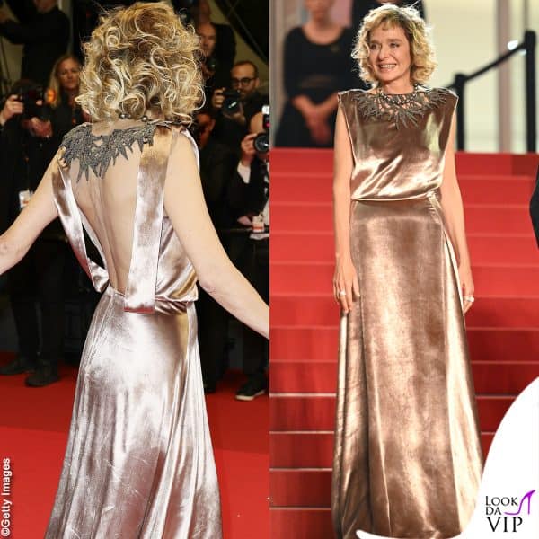 abito Dior e gioielli Pomellato per Valeria Golino 