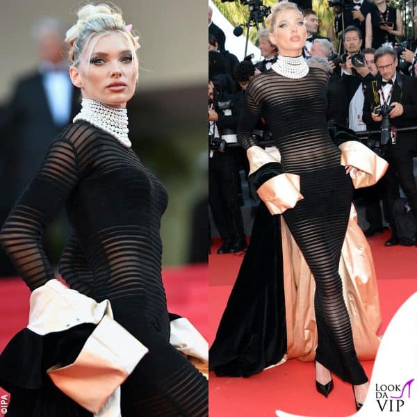 Mugler vintage per Elsa Hosk 