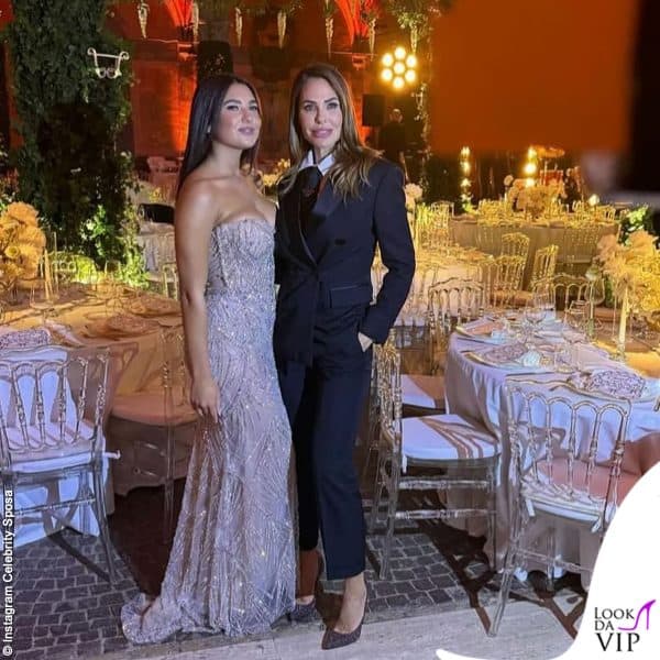 Ilary Blasi e Chanel al mega party dei 18 anni 