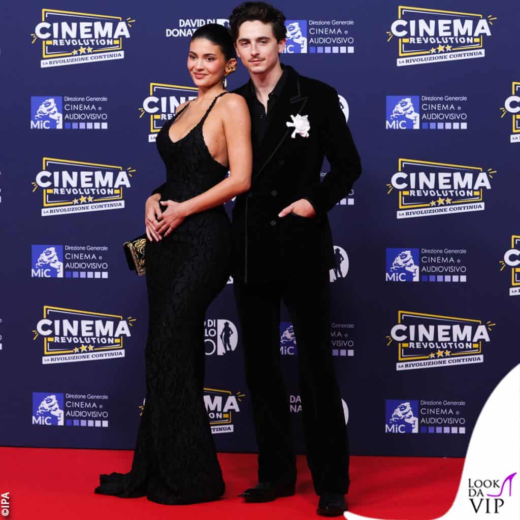 Kylie Jenner e Timothee Chalamet: debutto di coppia ai David di Donatello