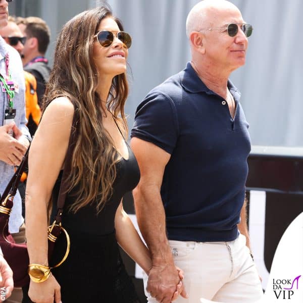 Lauren Sanchez e Jeff Bezos 