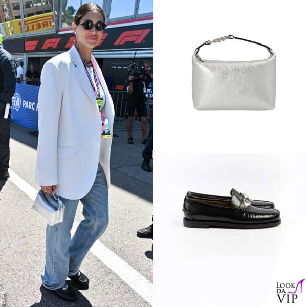 borsa Era, jeans Stella McCartney, mocassini Sebago 