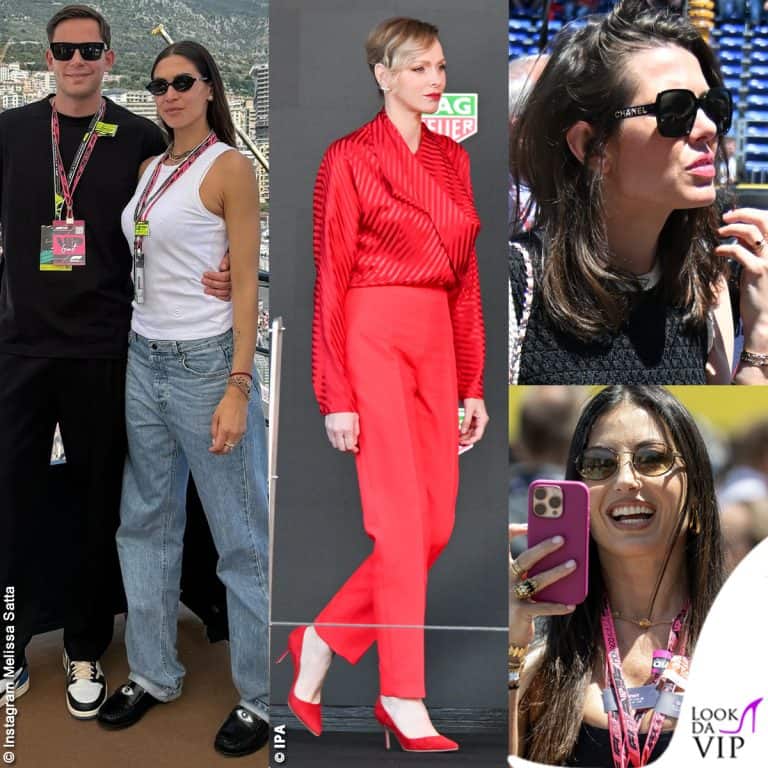 I look dei vip al GP di Monaco 2025