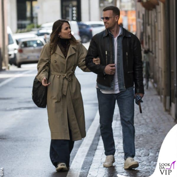 Ilary Blasi e Bastian Muller passeggiano per Cernobbio 