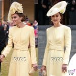 Kate Middleton Garden Party 2025 Giubileo di Platino 2022 abito Emilia Wickstead