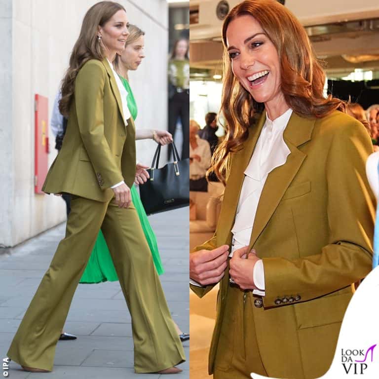 Kate Middleton tailleur Victoria Beckham 1 Queen Elizabeth II Award for British Design