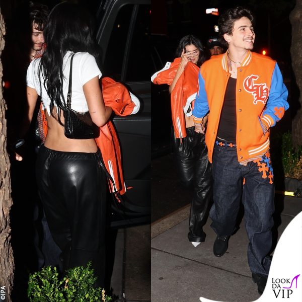 Chalamet ha sfoggiato un outfit Chrome Hearts