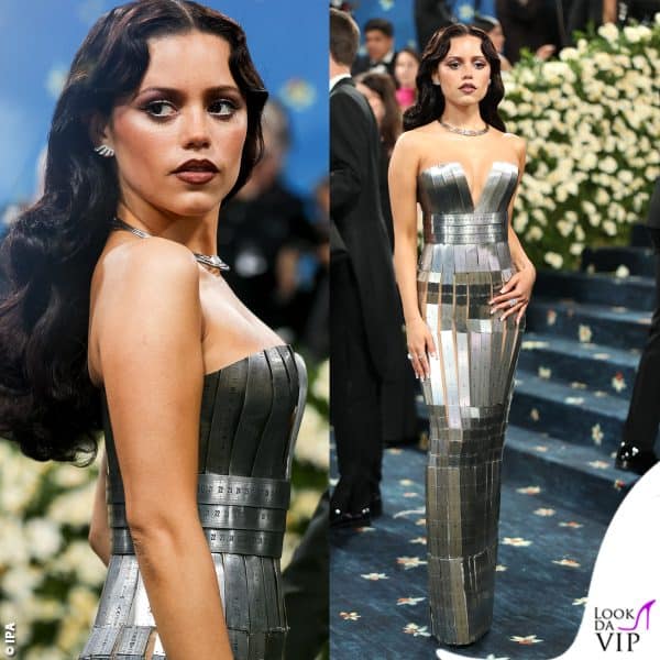 abito Balmain per Jenna Ortega 