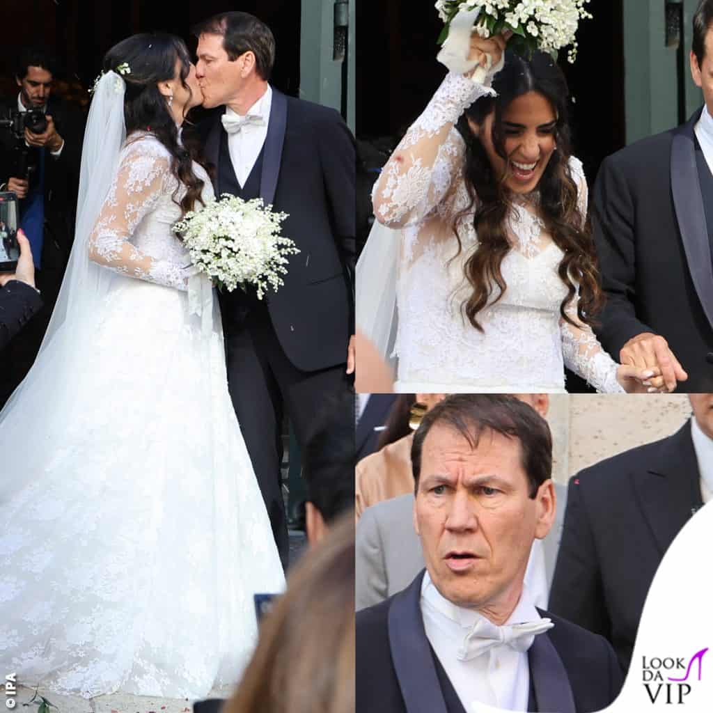 matrimonio Francesca Brienza Rudi Garcia abito da sposa Antonio Riva